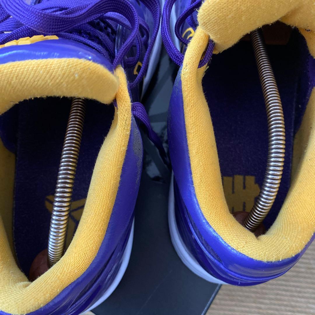 Nike kobe4 protro undefeated パープル