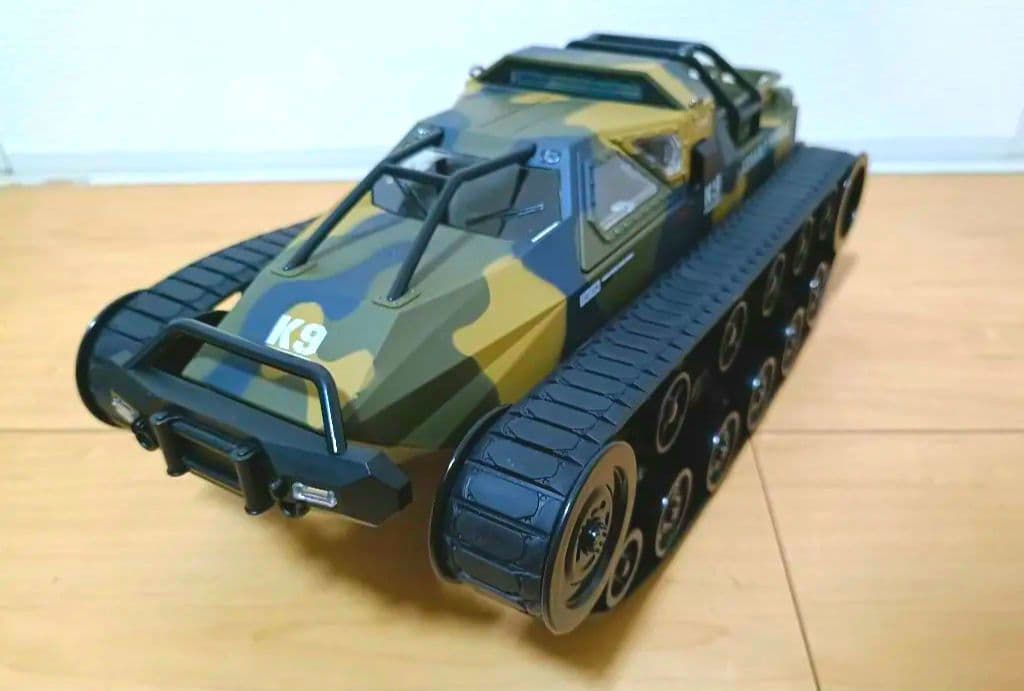 DEERCラジコン高性能履帯式軍事車両【ほぼ未使用品】