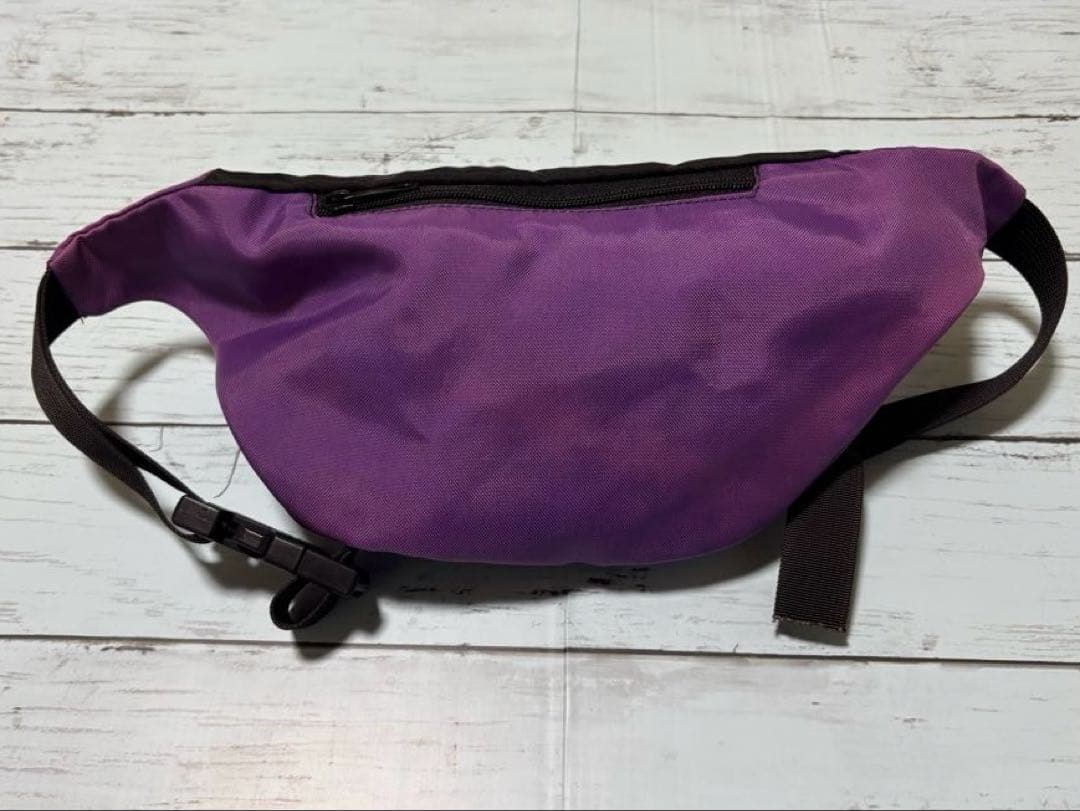 レア 90s VISION ウエストポーチ BUM BAG ビンテージ パープル