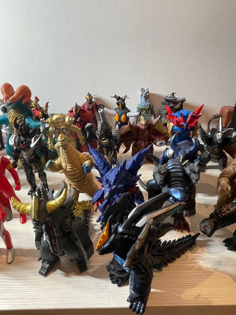 ウルトラマン　怪獣　ソフビ　まとめ売り50体