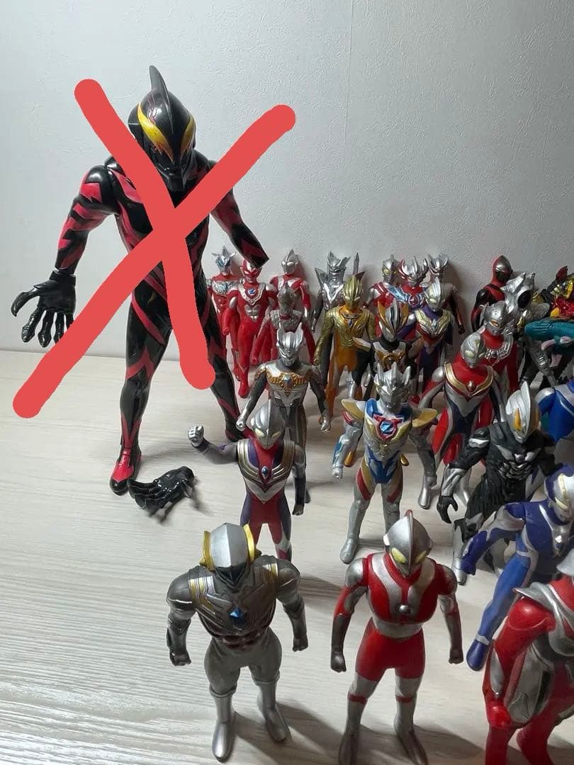ウルトラマン　怪獣　ソフビ　まとめ売り50体
