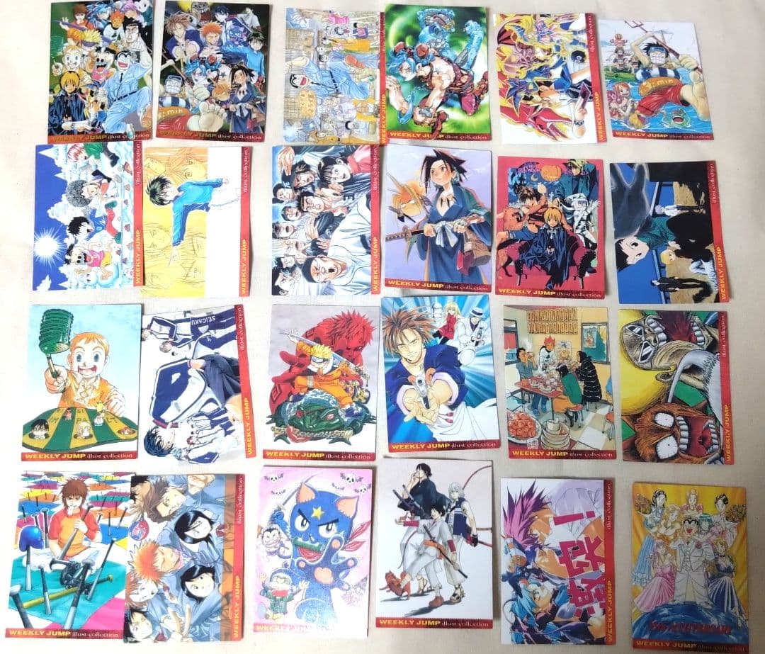 ジャンプフェスタ特製 2002 WJカードセット