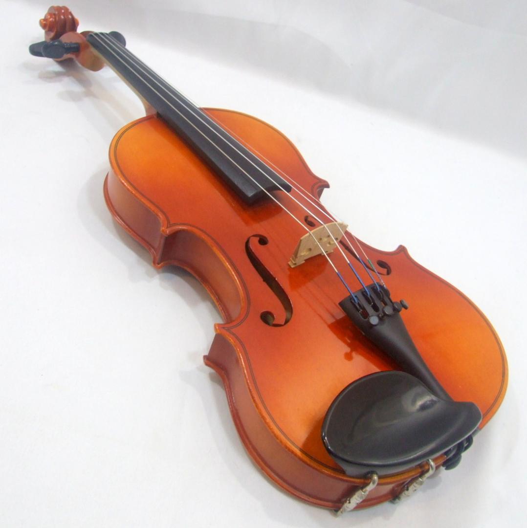 鈴木バイオリン 1/4 No220 未使用弓 ケース 弦新品 メンテ済