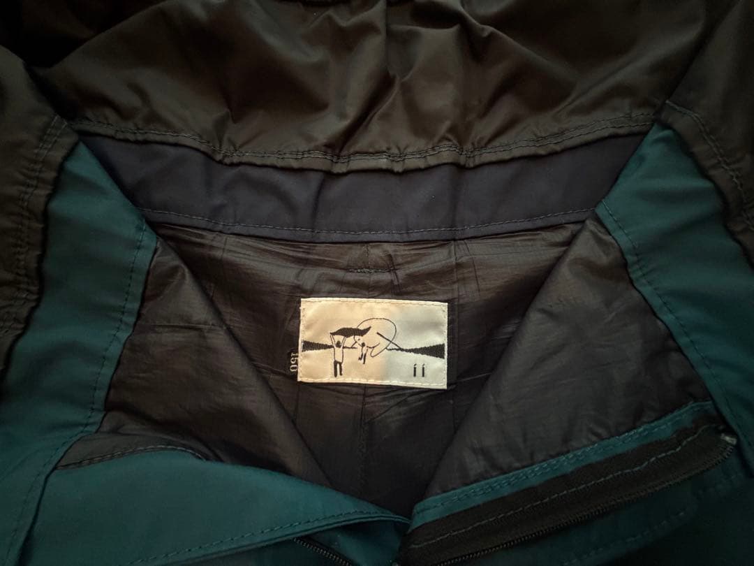 ii green clothing キッズ スノーウェア 上下セット 150