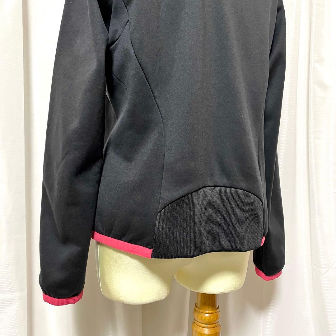 ■美品■Nike THERMAジャケット　裏フリース　黒　Ｌ　テニス　ゴルフ