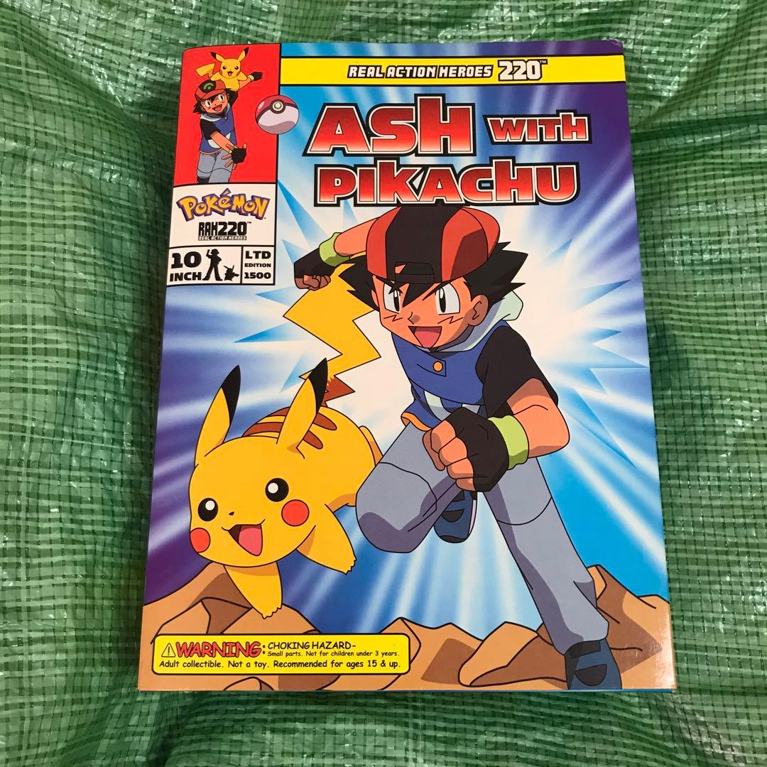 RAH ポケモン　サトシ　ピカチュウ　ASH PIKACHU フィギュア