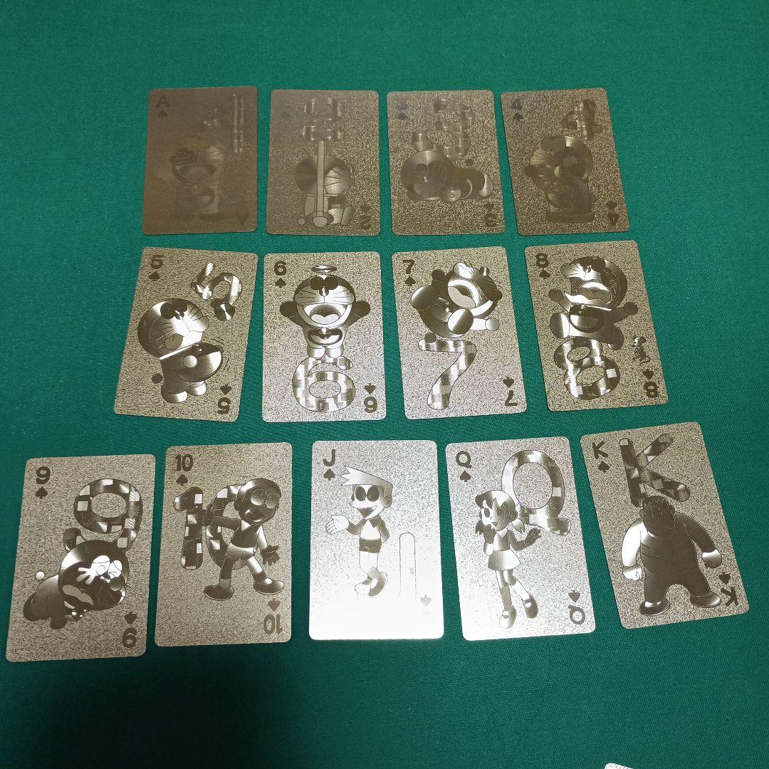 ドラえもん　黄金トランプ　【希少】