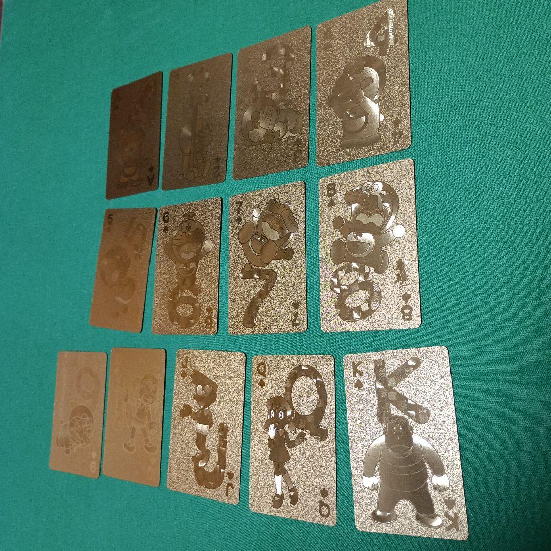 ドラえもん　黄金トランプ　【希少】