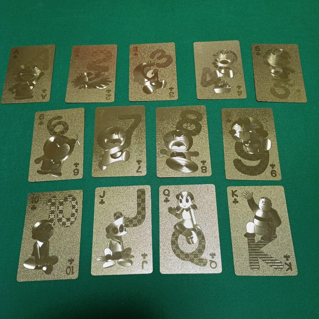 ドラえもん　黄金トランプ　【希少】