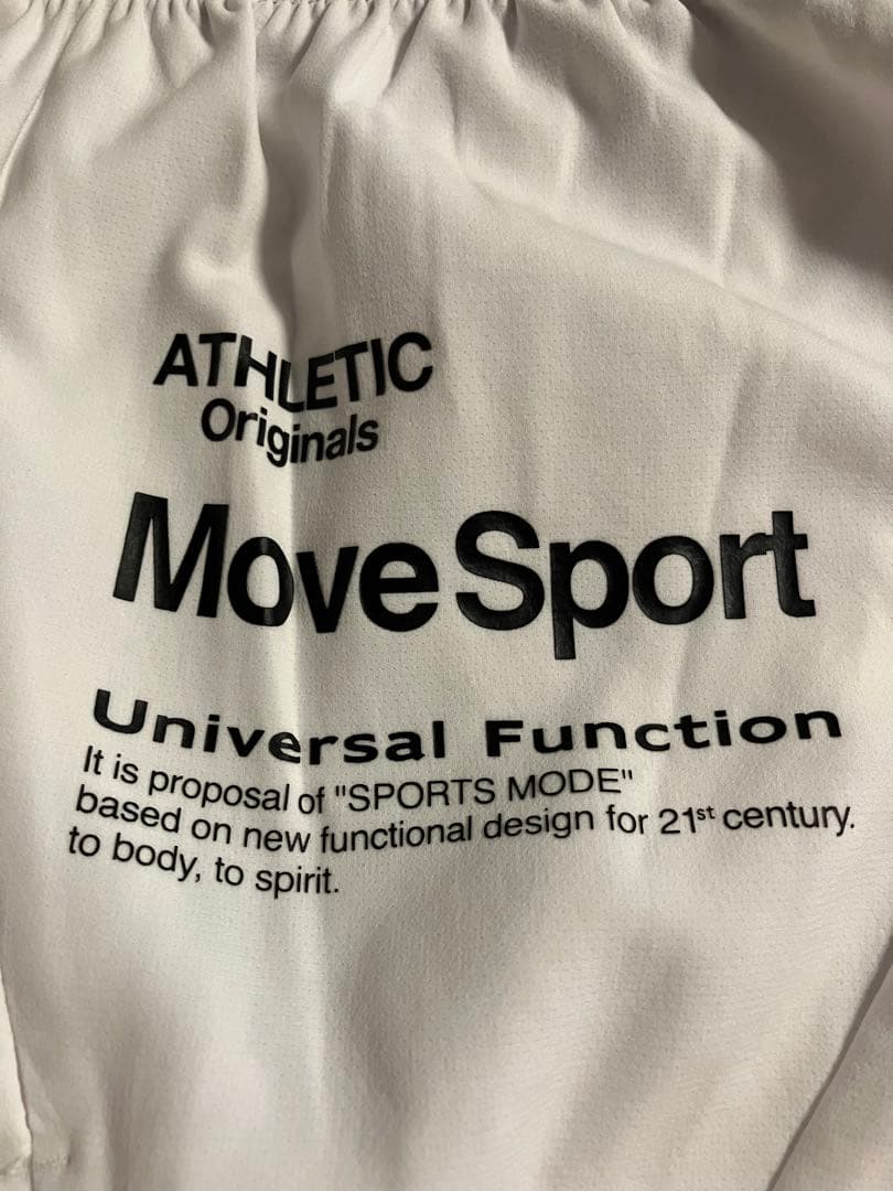 新品 未使用 デサント ムーブスポーツ パンツ 白 メンズ L トレーニング 春