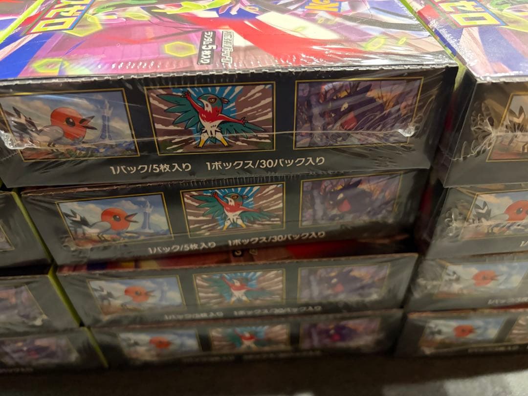 ①ポケモンカードゲーム ムニキスゼロBOX シュリンク付き12BOX