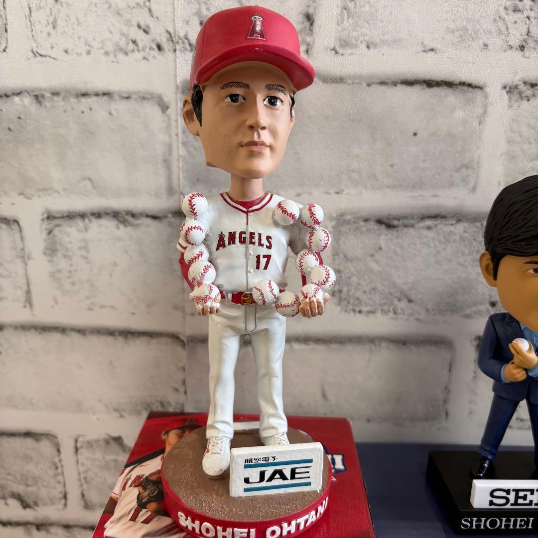 非売品【SHOHEI OHTANI】ボブルヘッド フィギュア 3点セット
