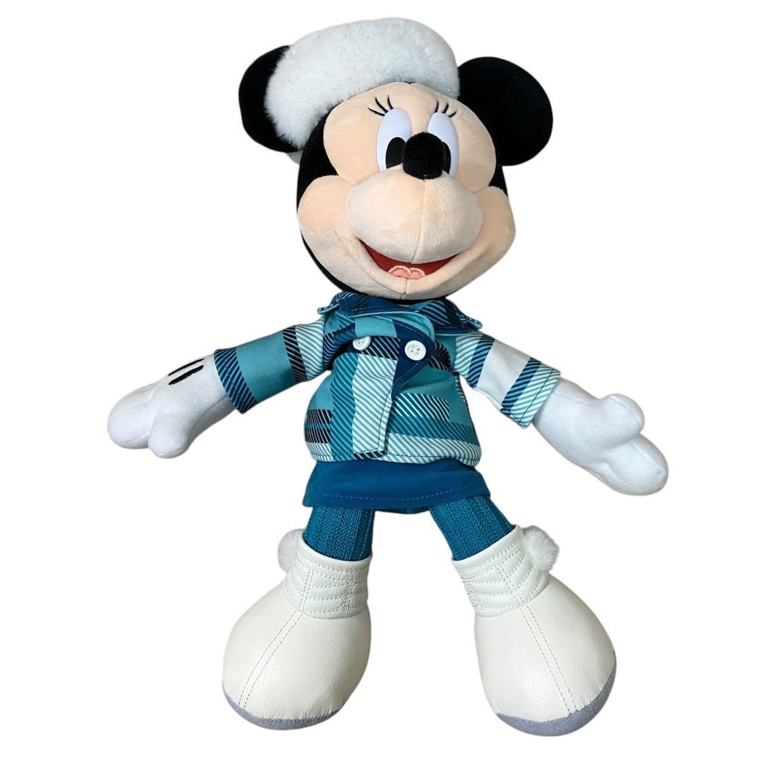 【極美品】 ディズニー ミニーマウス ぬいぐるみ スタイルスタジオ 冬　コス