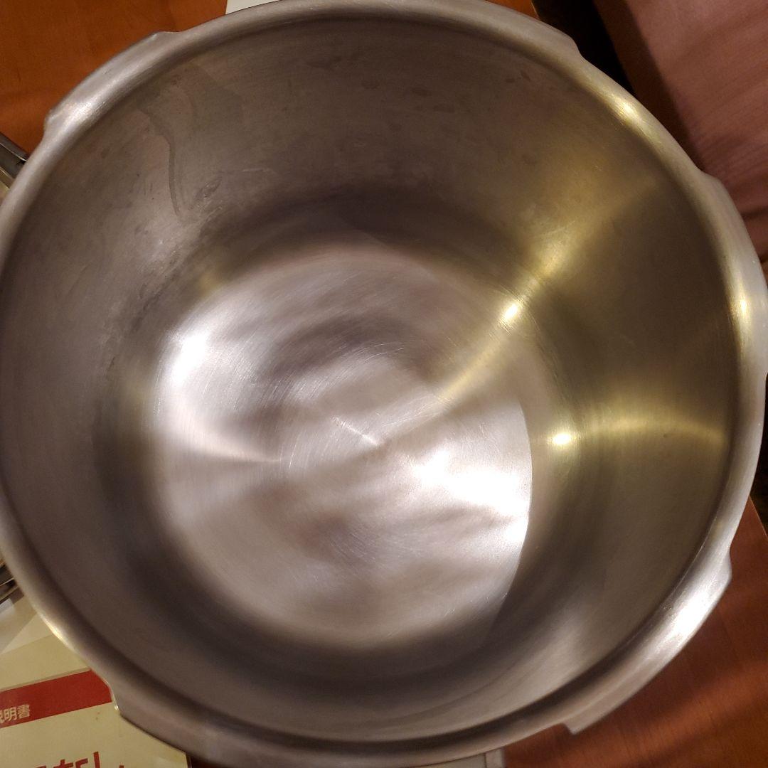 アサヒ軽金属圧力鍋 ステンレススチール レシピ本付き