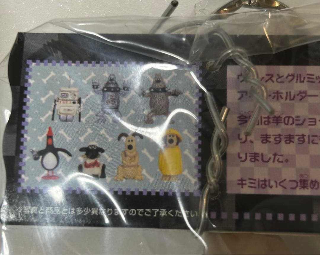 全7種 ウォレスとグルミット フィギュアキーホルダー