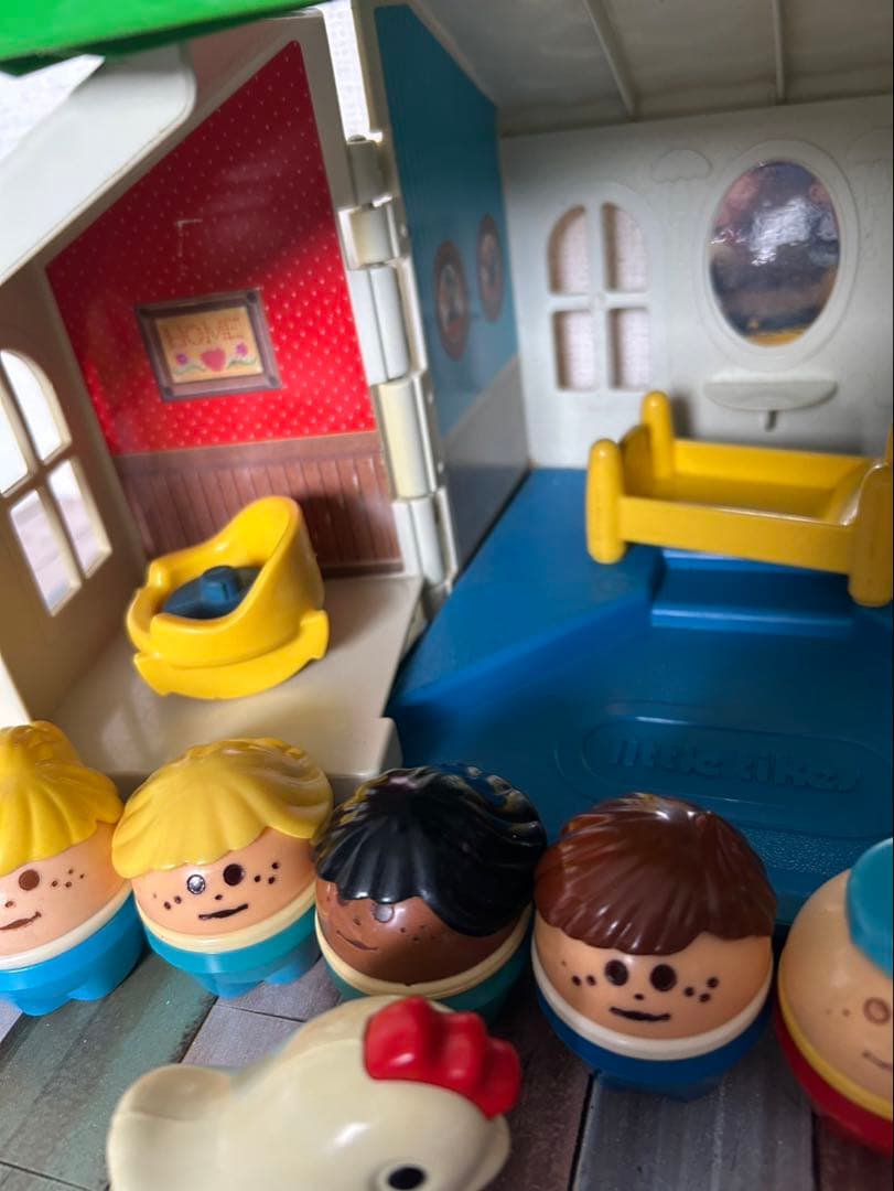 【US輸入】Little Tikes おもちゃの家と人形セット