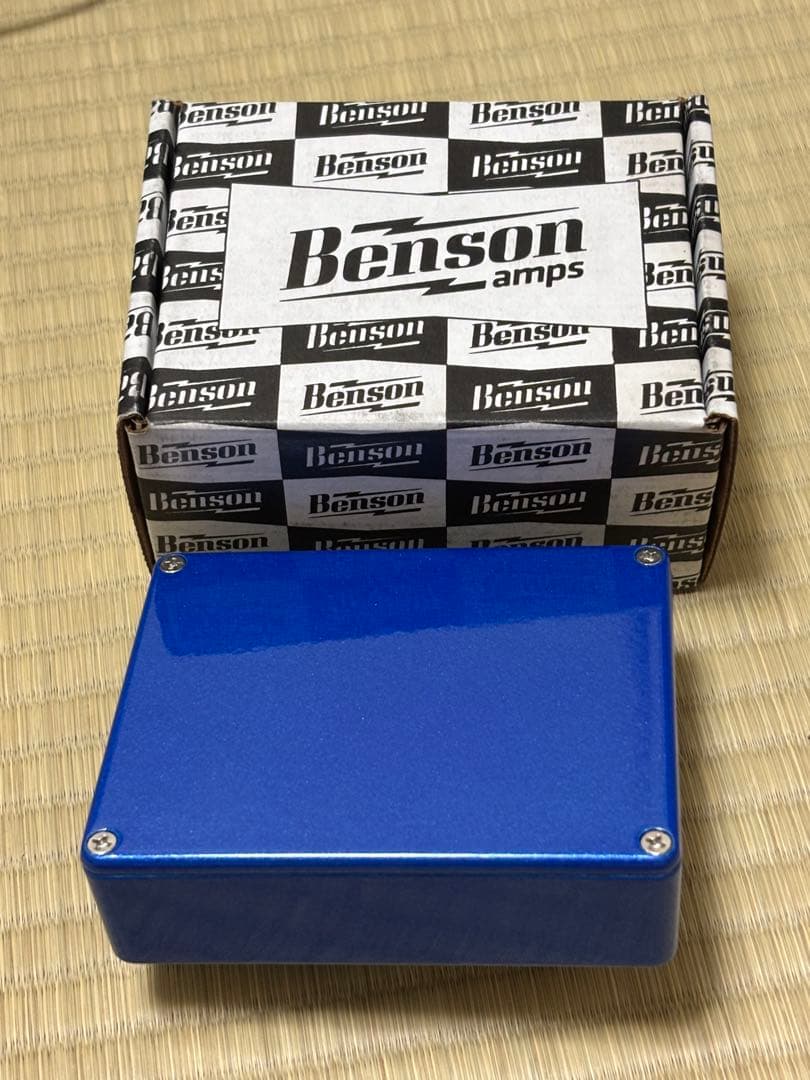 ギター benson preamp flower child blue flower
