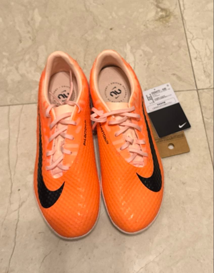 NIKE PHANTOM GT オレンジ/ブラック　25.5cm