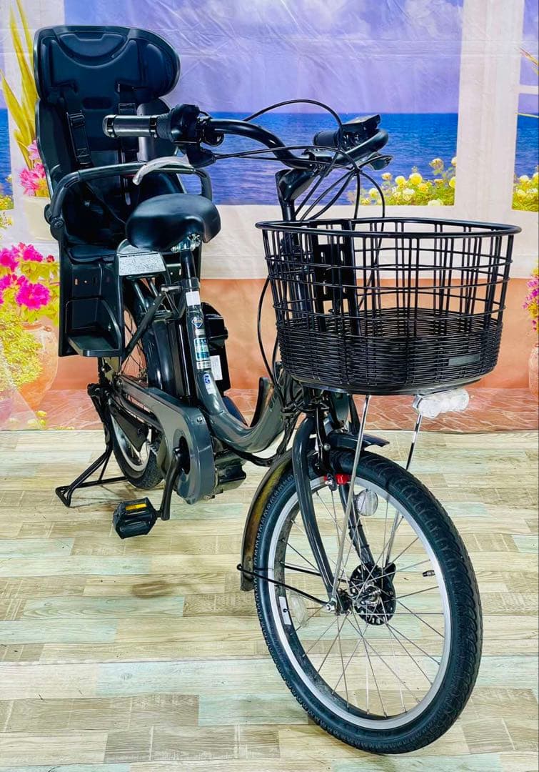 超特価BIKKE ビッケ12AH⭐️ブリヂストン子供乗せ電動アシスト自転Y3282