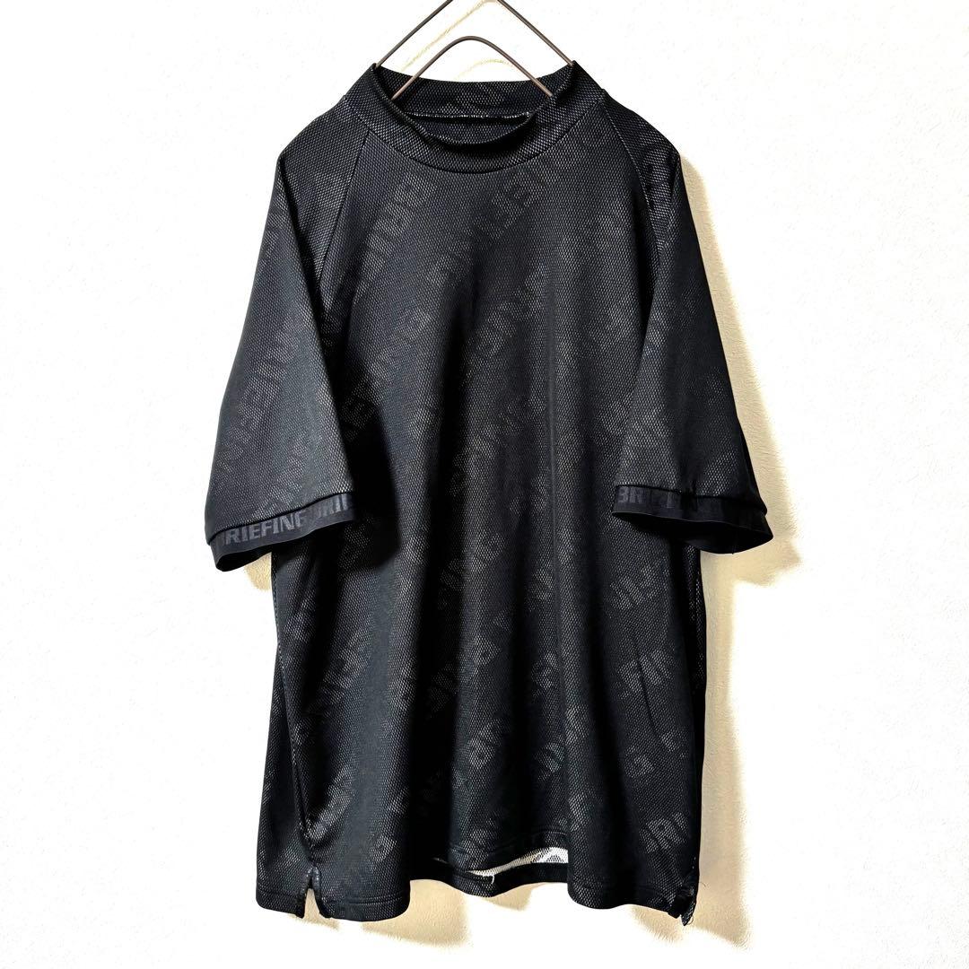 ゴルフ ゴルフウェア BRIEFING ブリーフィング Tシャツ ブラック M