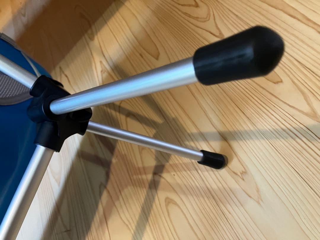 Helinox アウトドアチェア 青 メッシュ