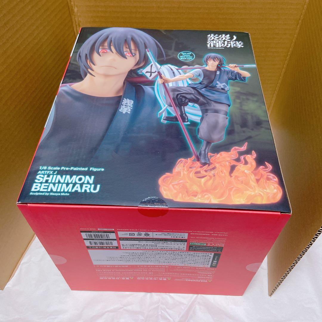 炎炎ノ消防隊 フィギュア　ARTFX J 新門 紅丸　コトブキ　特典付き