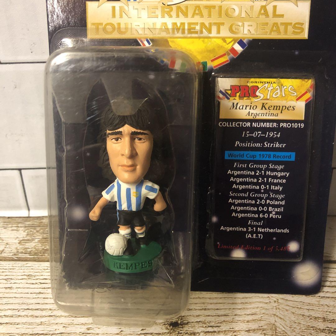 245★サッカー★mario kempes★prostars★フィギュア