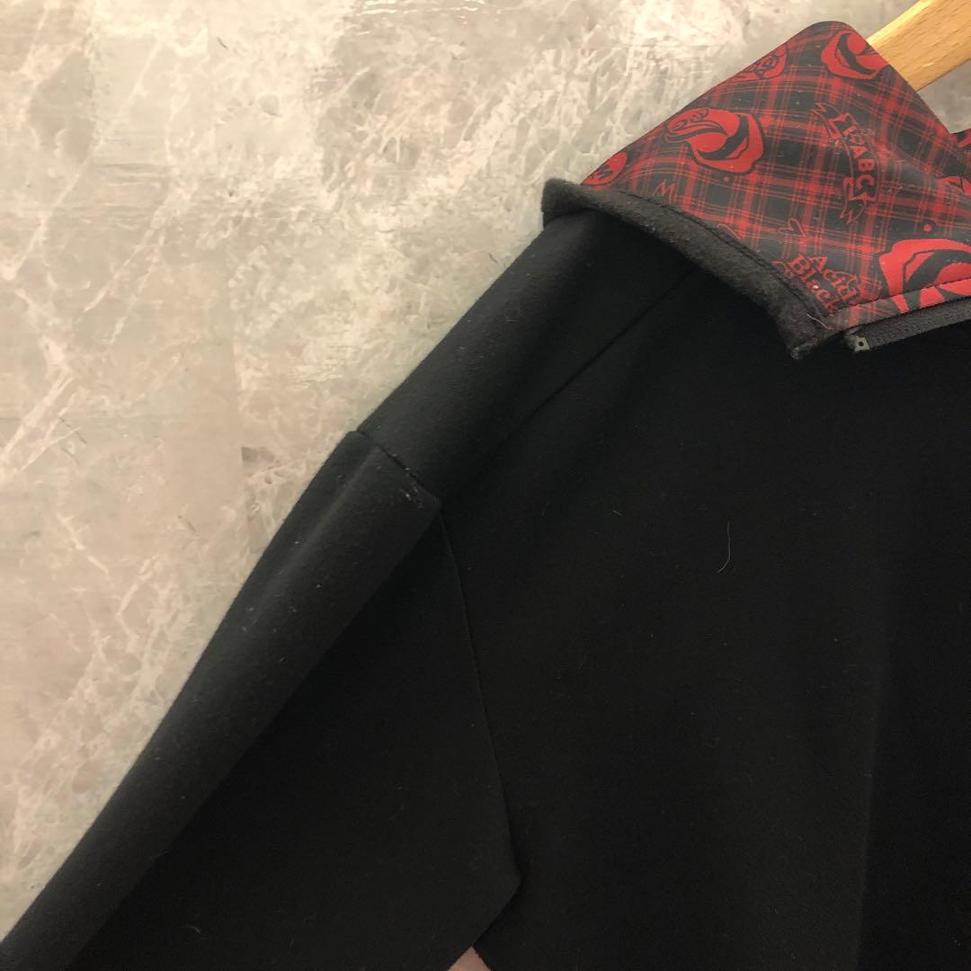 【美品】Acid Black Cherry パーカー レディース ブラック 黒