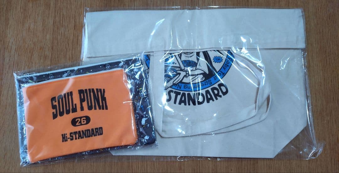 Hi-STANDARD トートバッグ&ポーチ セット