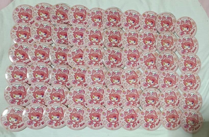 すとぷり　莉犬　缶バッチ　アニマル缶バッチ　あにまる缶バッチ