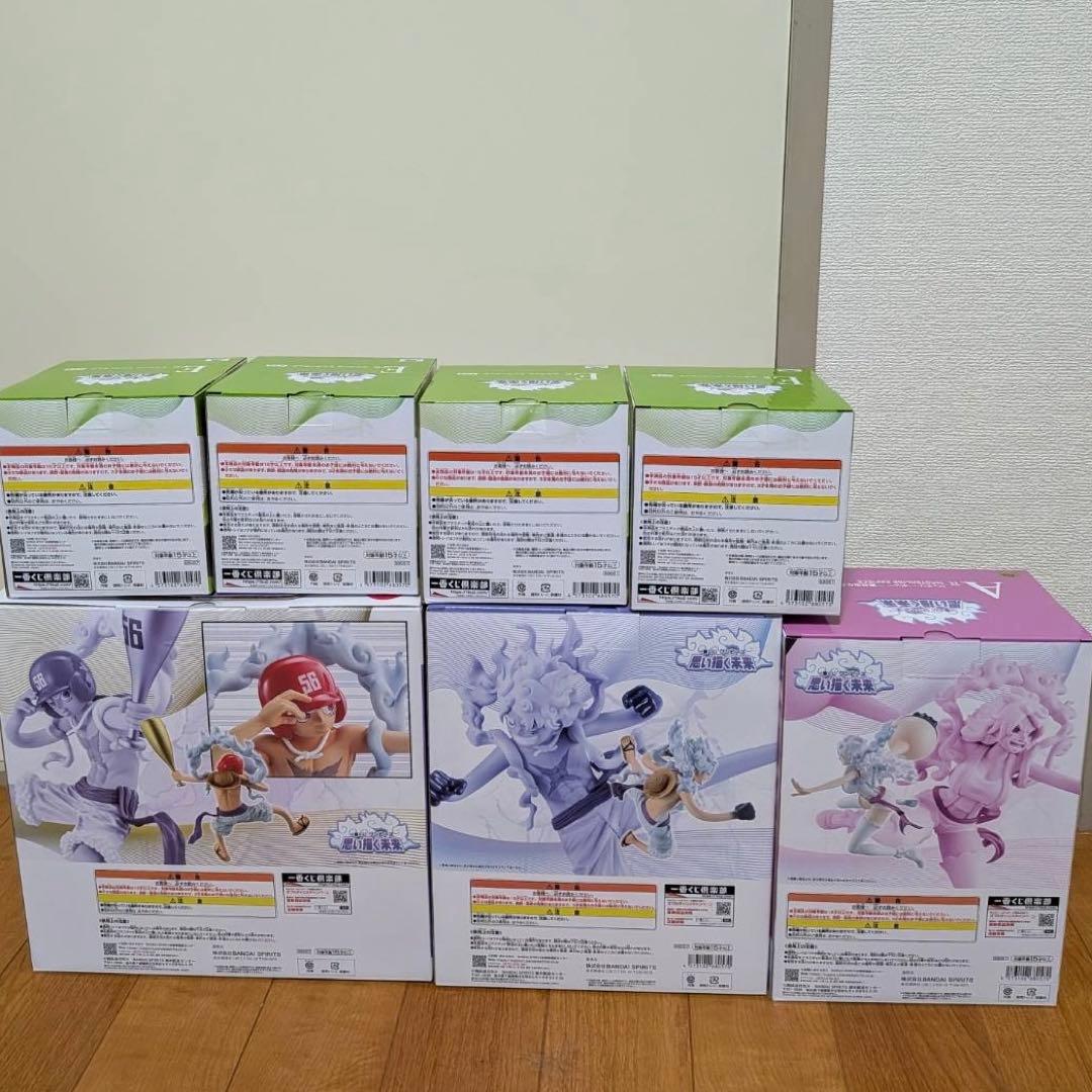 一番くじ　ワンピース思い描く未来　A.B.E賞ラストワン　セット