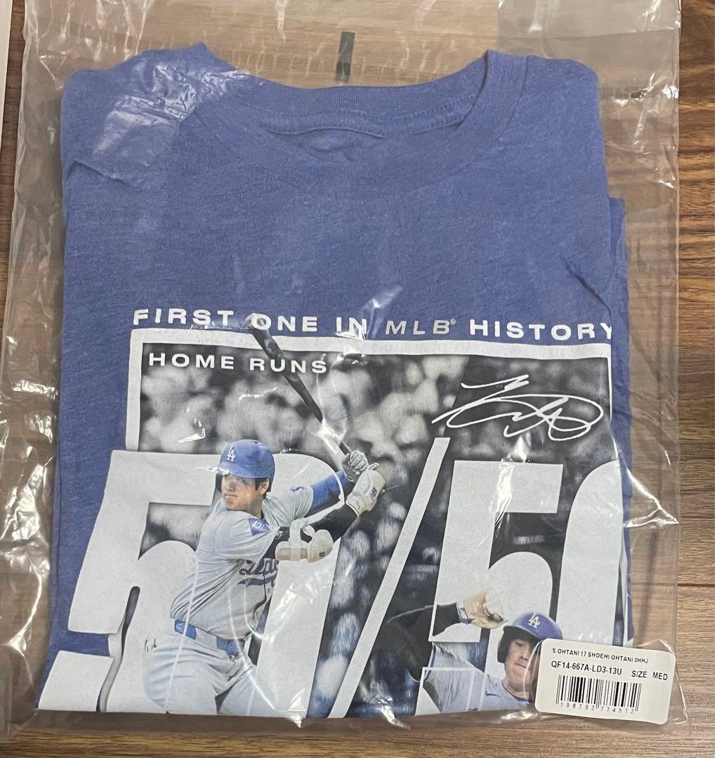 M ☆ 大谷翔平 50/50 記念Tシャツ ☆ ロサンゼルス ドジャース