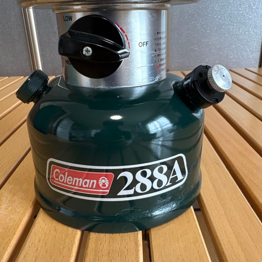 【中古】Colemanツーマントルランタン 288A （三点セット）