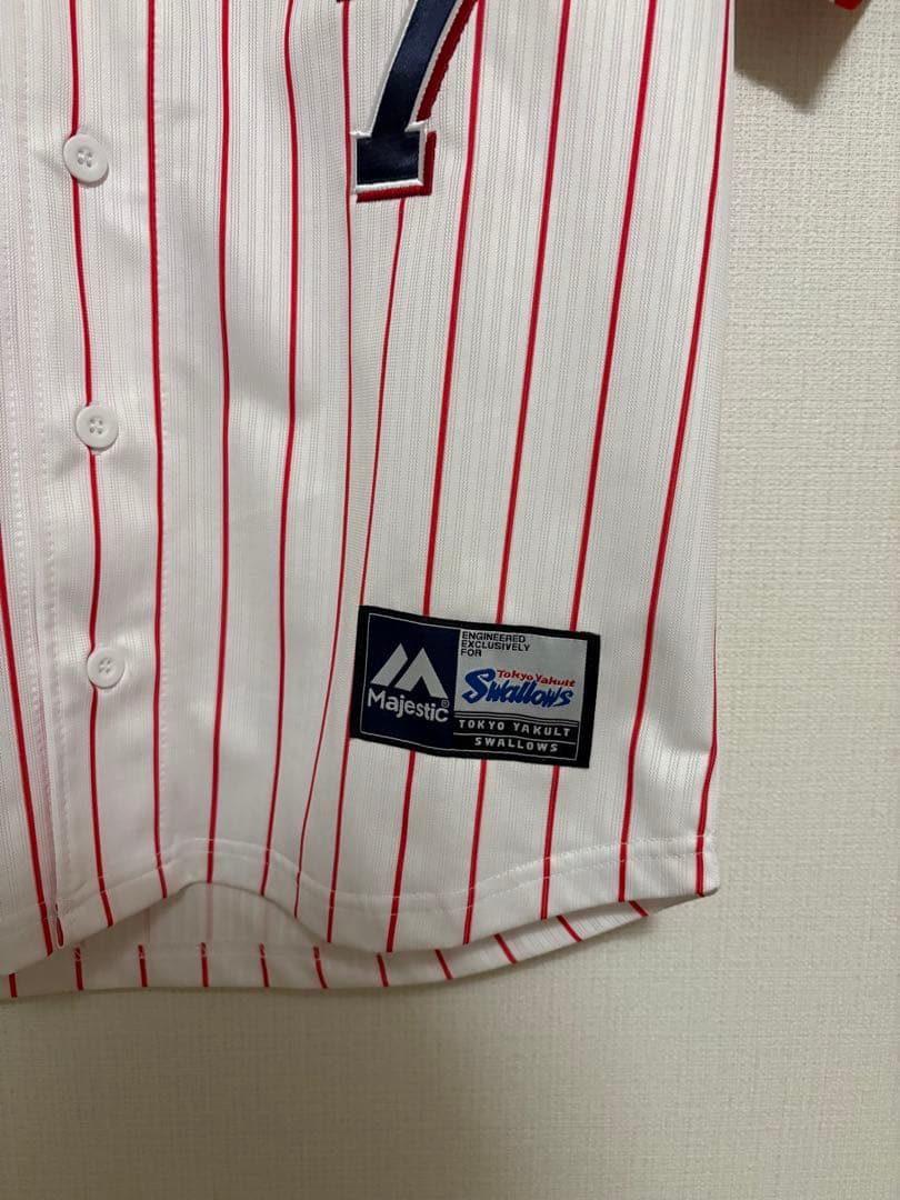 ヤクルトスワローズ長岡ユニフォーム サイズM