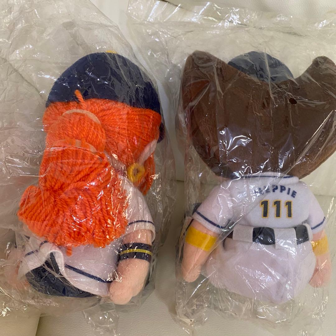 希少未開封　ネッピー&リプシー　ぬいぐるみ人形　オリックスブルーウェーブ