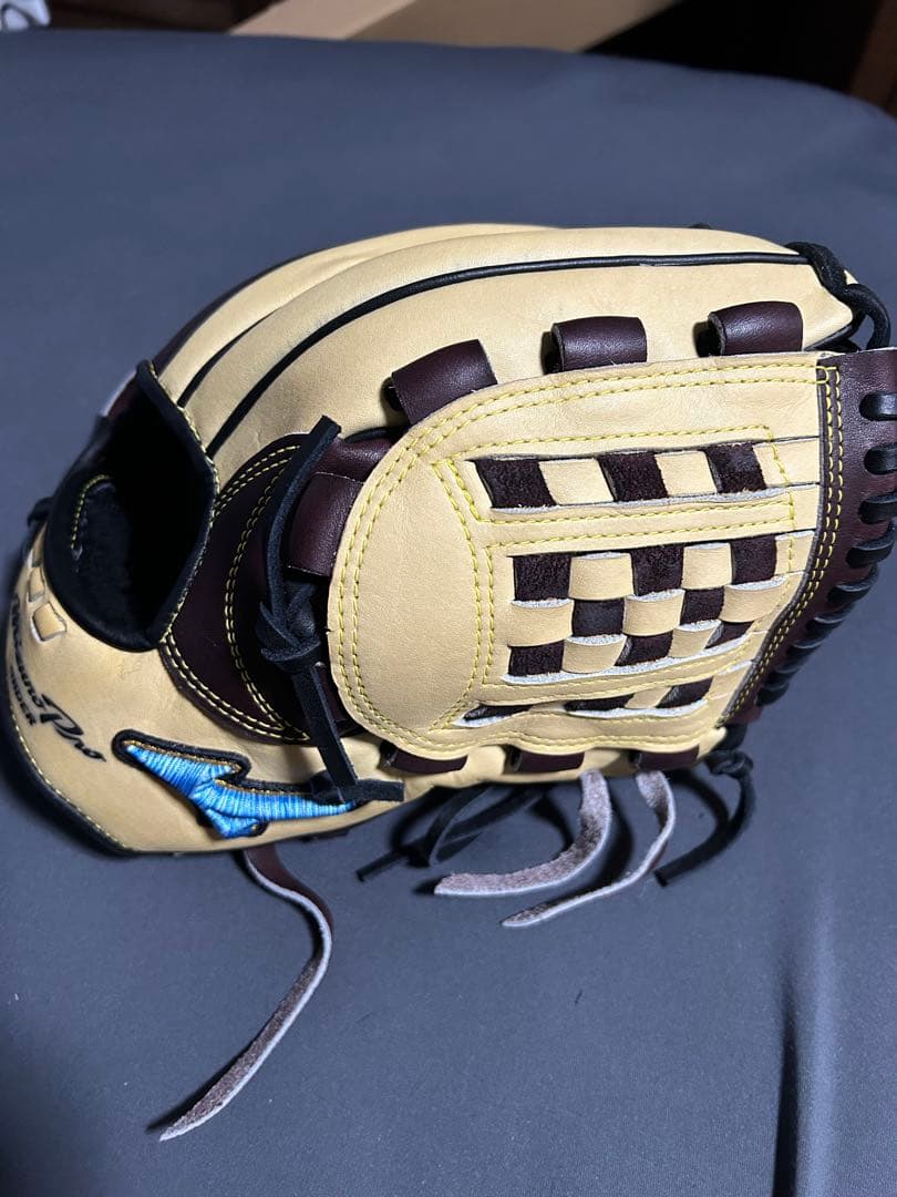 ミズノプロ　軟式　坂本モデル　オーダー　ダイバーシティブルー