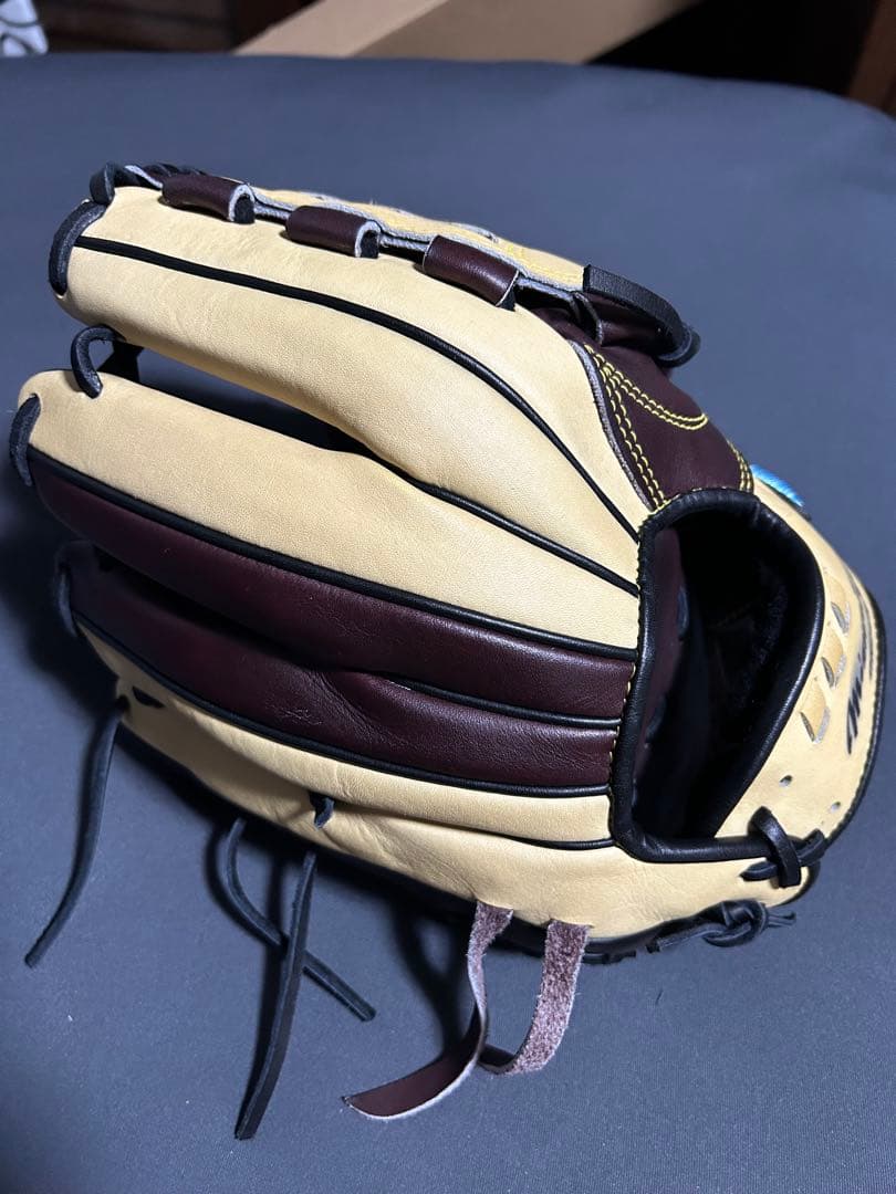 ミズノプロ　軟式　坂本モデル　オーダー　ダイバーシティブルー