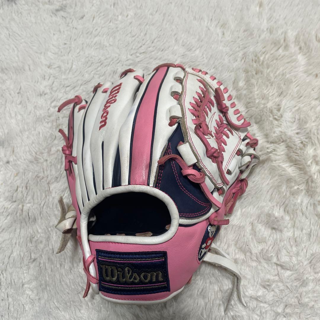 ウイルソン Wilson Bare 限定品 ベアシリーズ軟式/ソフト兼用グローブ