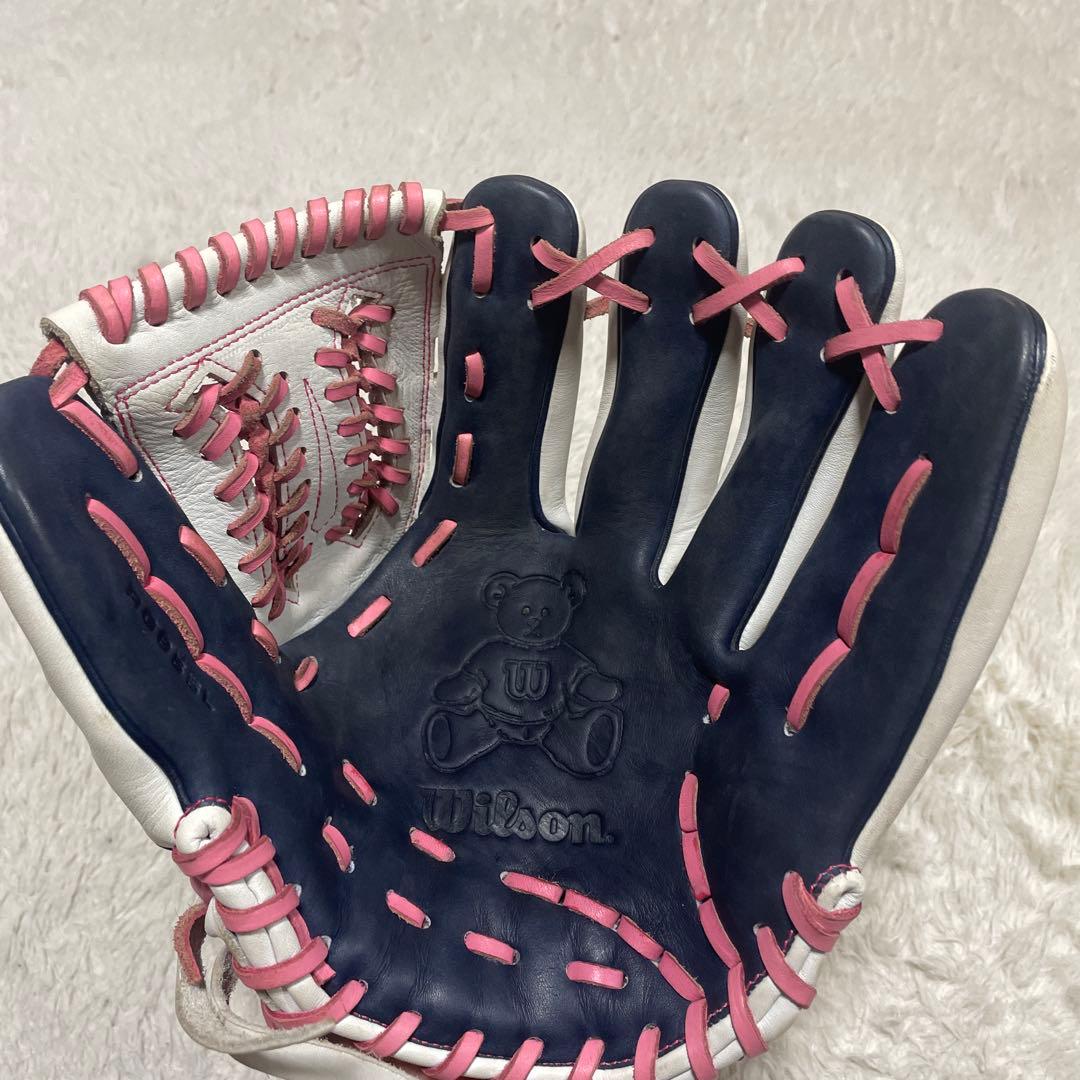 ウイルソン Wilson Bare 限定品 ベアシリーズ軟式/ソフト兼用グローブ
