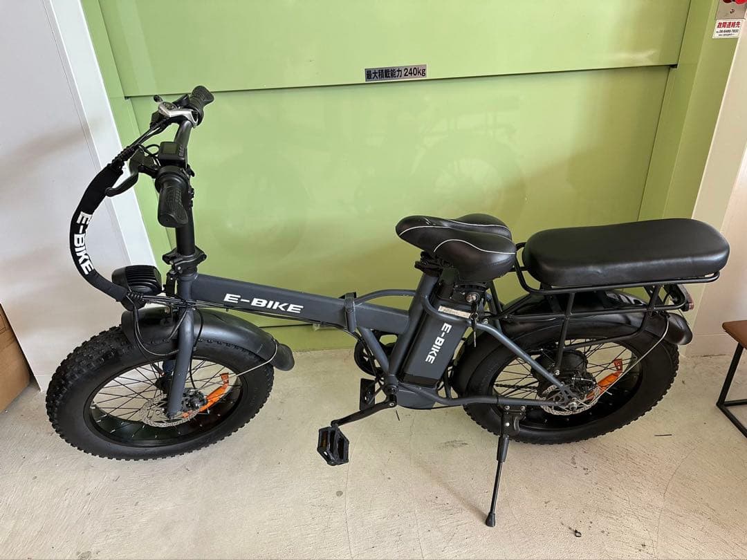 19 ファットバイク20インチ折り畳みビーチクルーザー自転車 F 7段変速