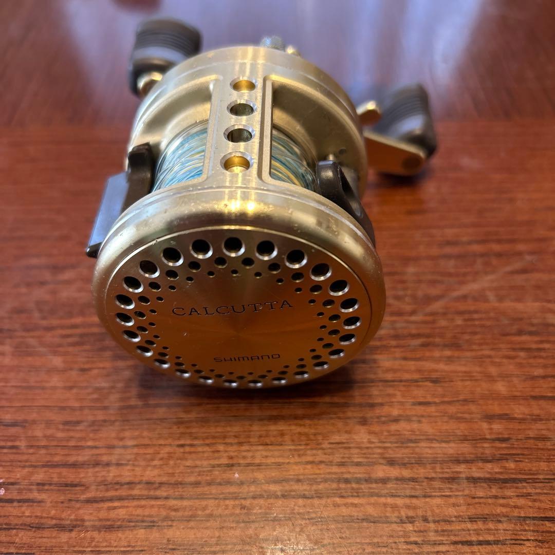 SHIMANO CALCUTTA 201XT ショートハンドル付き