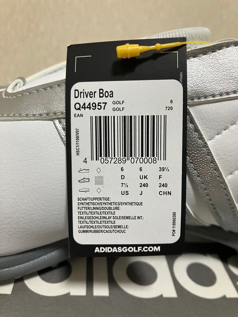 adidas D Boa ゴルフシューズ 新品未使用
