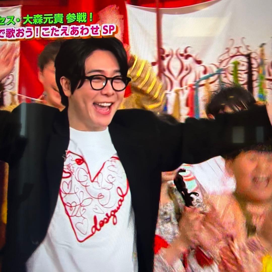 大森元貴さん着用♡Tシャツ♡ミセスグリーンアップル♡Mrs.GREENAPPLE