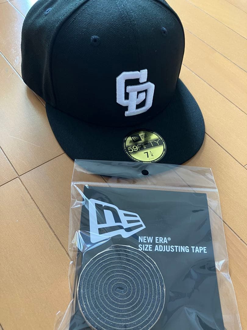 NewEra 59FIFTY 中日ドラゴンズ ブラック × スノーホワイト