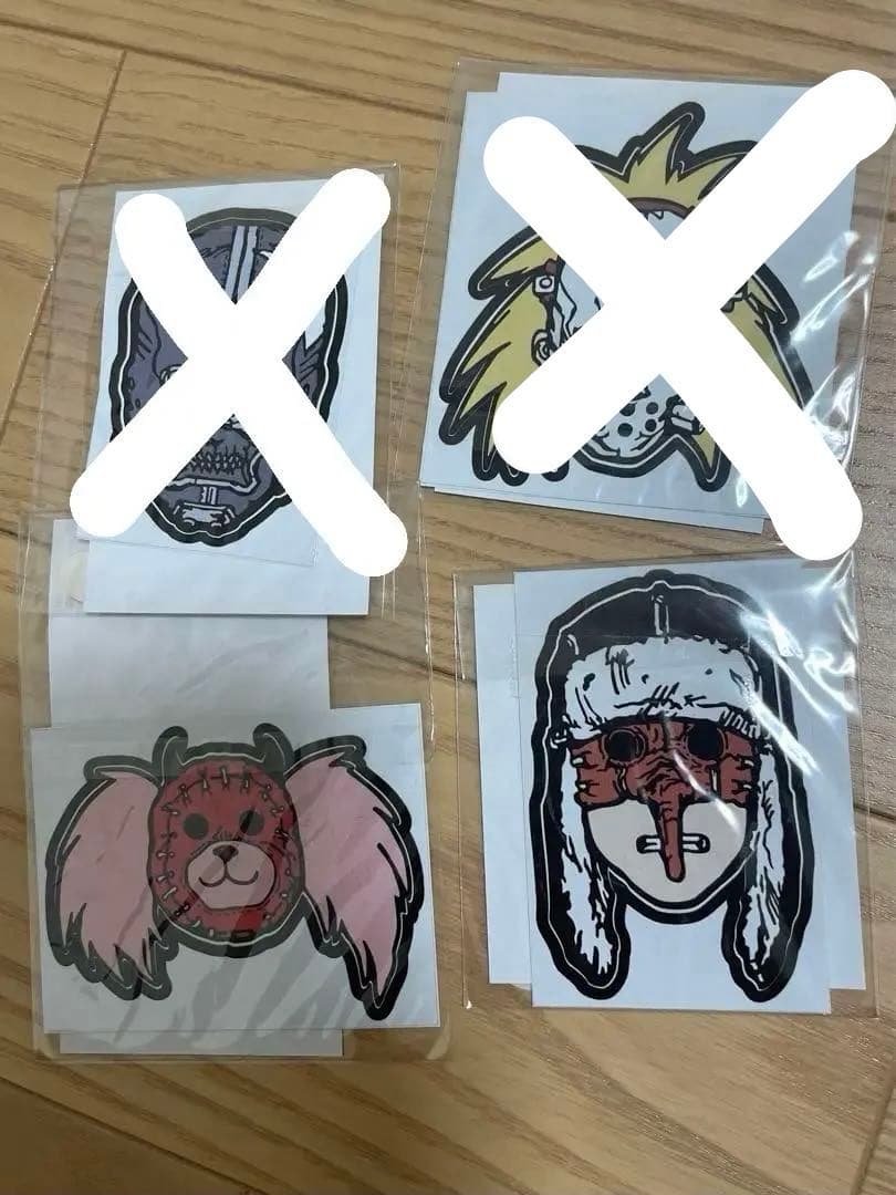 ドロヘドロ　MASK STICKERS ステッカー　2枚組×2セット