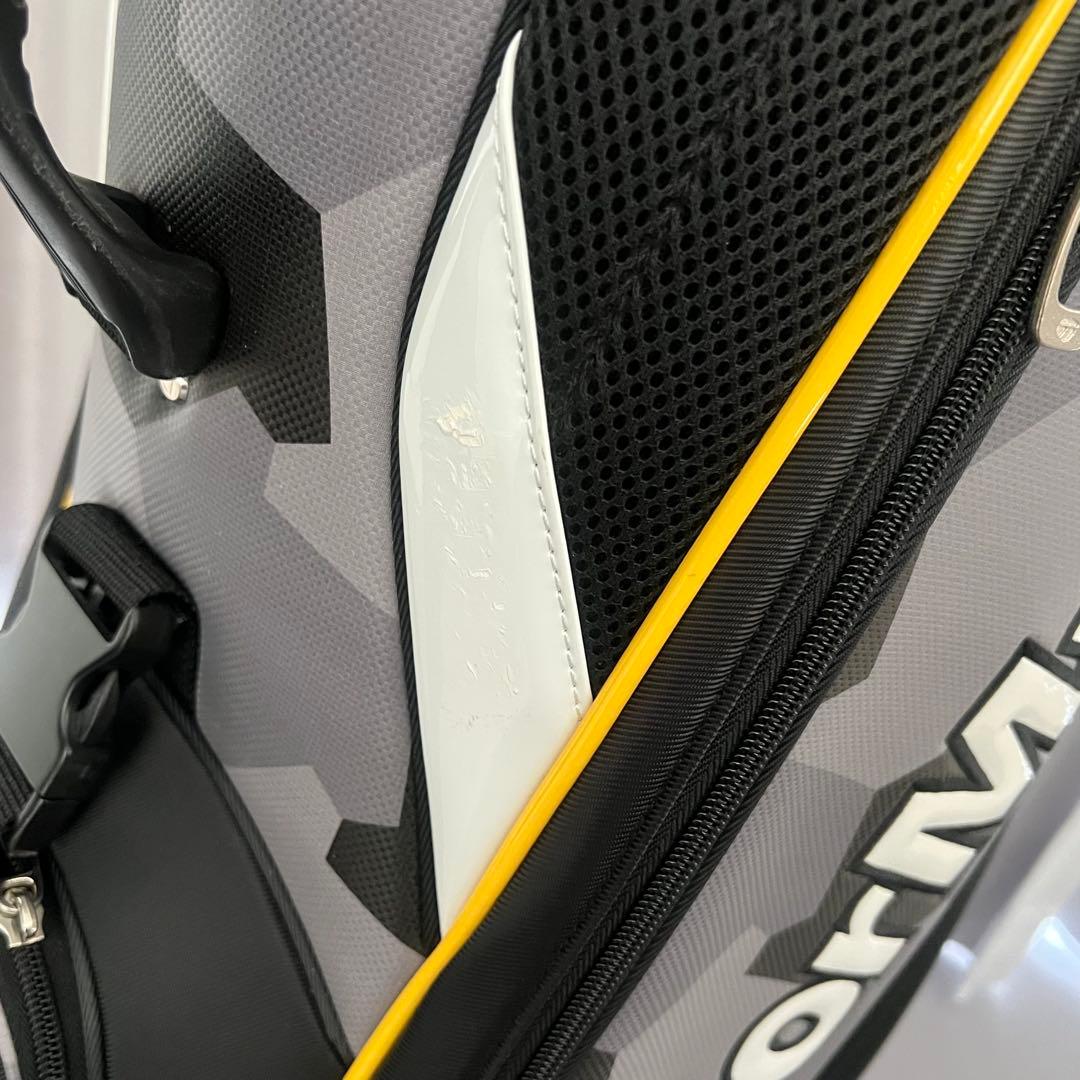 TaylorMade テーラーメイド　キャディバッグ　カモフラ　迷彩　メンズ　黒