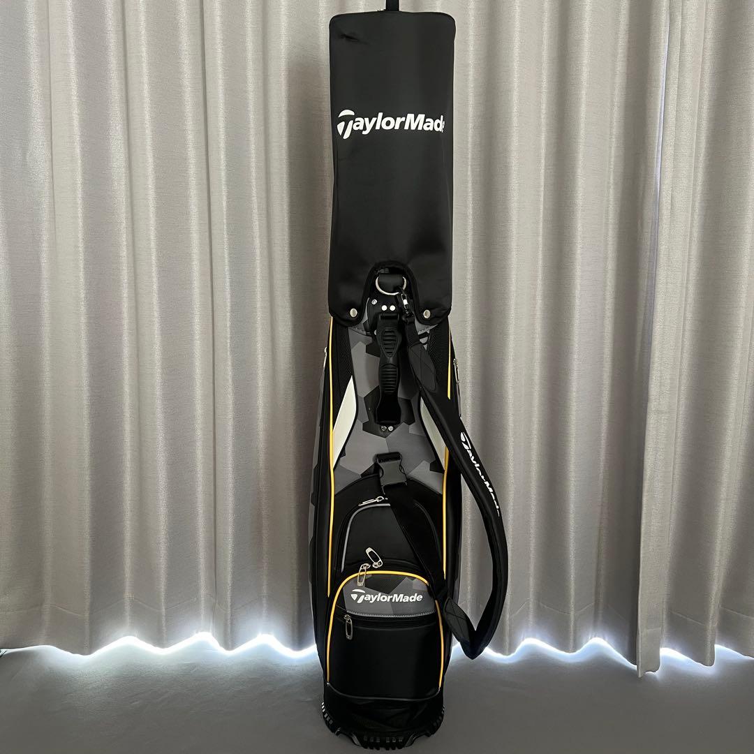 TaylorMade テーラーメイド　キャディバッグ　カモフラ　迷彩　メンズ　黒