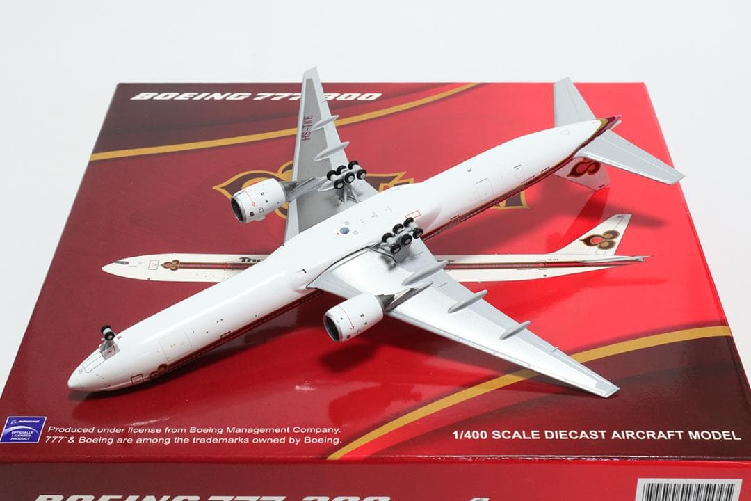 JC Wings 1/400 タイ国際航空 B777-300 HS-TKE
