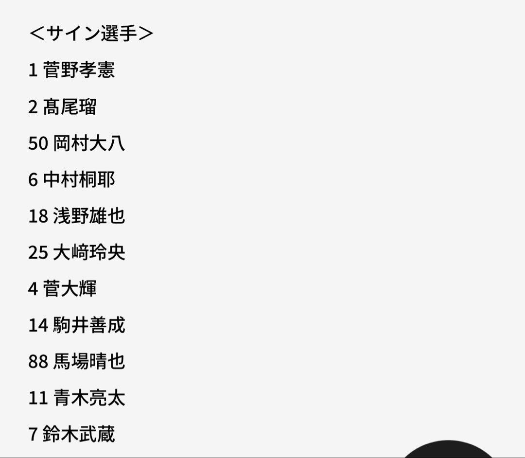 コンサドーレ札幌 2024年 浦和レッズ戦 直筆サイン入りユニフォーム 3rd