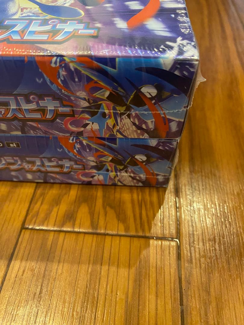 ポケモンカード　ニンジャスピナー　4ボックス　シュリンク付き